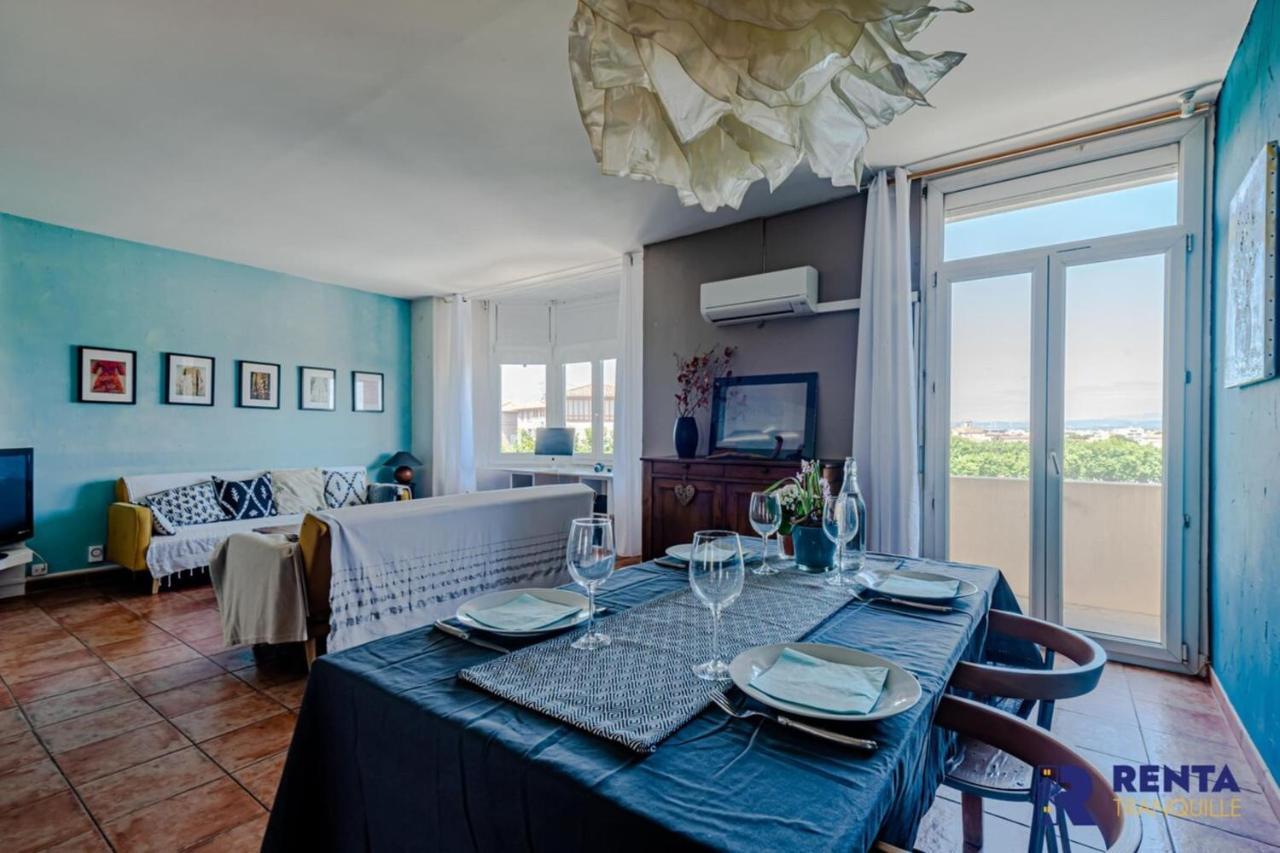 Sous le signe de l'art déco Vue magnifique Apartamento Perpiñán Exterior foto