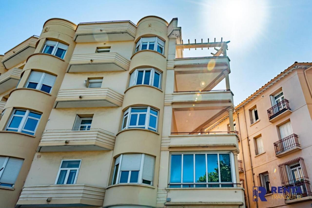 Sous le signe de l'art déco Vue magnifique Apartamento Perpiñán Exterior foto
