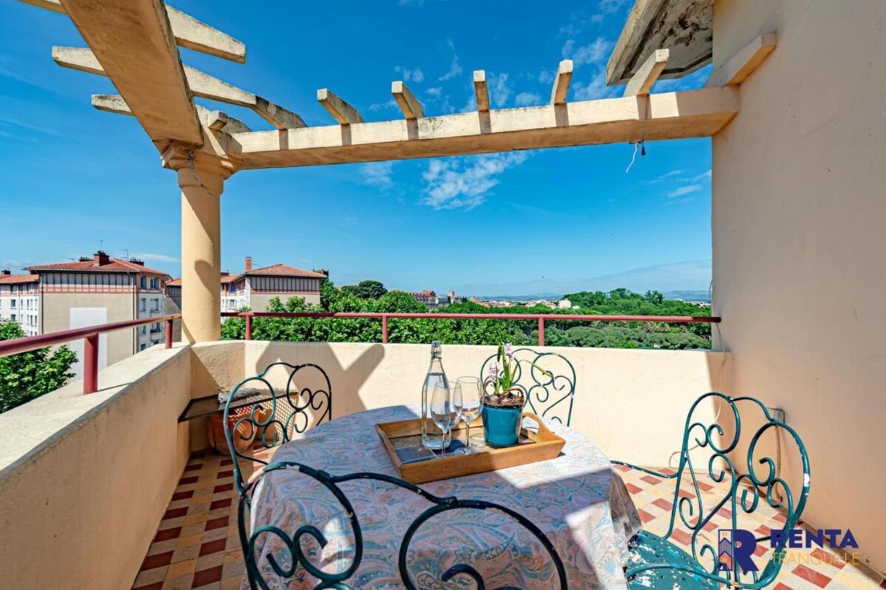 Sous le signe de l'art déco Vue magnifique Apartamento Perpiñán Exterior foto